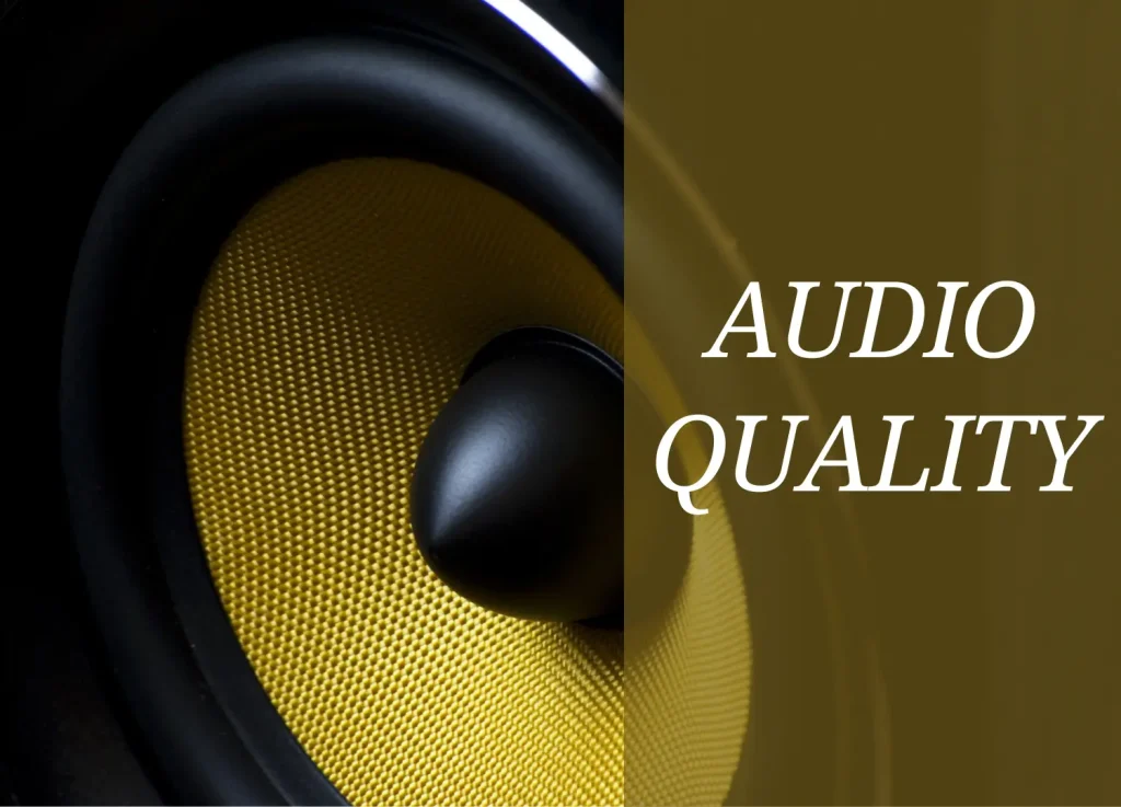 Audio Quality Image
