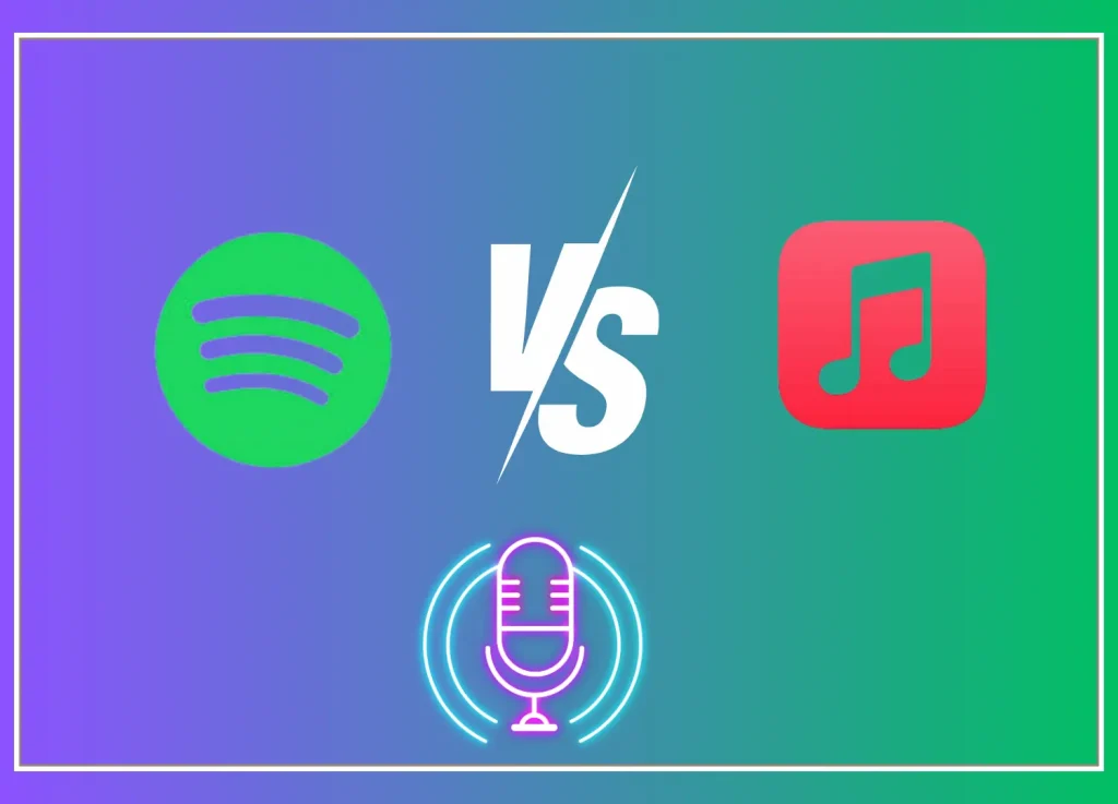 podcasts Spotify vS Apple Music 1